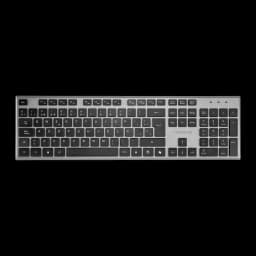 Tacens Zenith Combo Inalámbrico 3en1 DualLink Negro Español, vista superior: teclado completo con layout español y marco