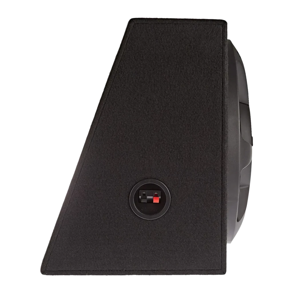 Caisson de basse pour voiture Pioneer 30 cm (12 pouces) Passif 350W RMS Noir TS-WX306B, détail: borne de connexion rouge