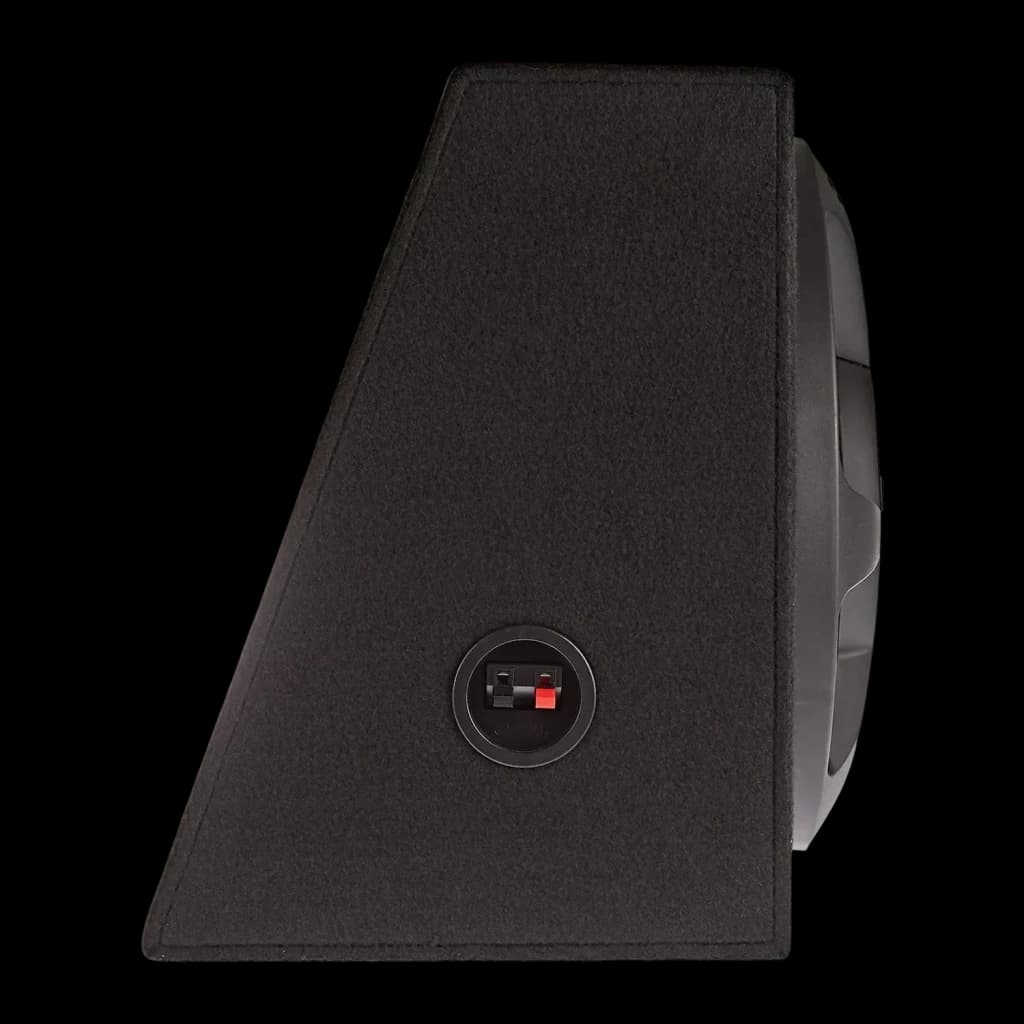 Caisson de basse pour voiture Pioneer 30 cm (12 pouces) Passif 350W RMS Noir TS-WX306B, détail: borne de connexion rouge