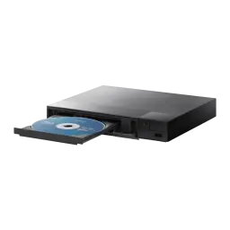 Lecteur Blu-ray Sony Noir Full HD HDMI + USB 2.0 + Ethernet BDP-S1700 - tiroir ouvert avec disque Blu-ray inséré