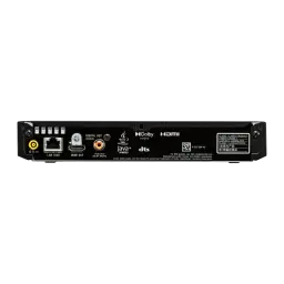 Lecteur Blu-ray Sony Noir Full HD HDMI + USB 2.0 + Ethernet BDP-S1700 - ports LAN, HDMI OUT, coaxial
