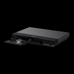 Lecteur Blu-ray Sony DSD Streaming Noir UBP-X700 - tiroir ouvert avec disque Blu-ray chargé