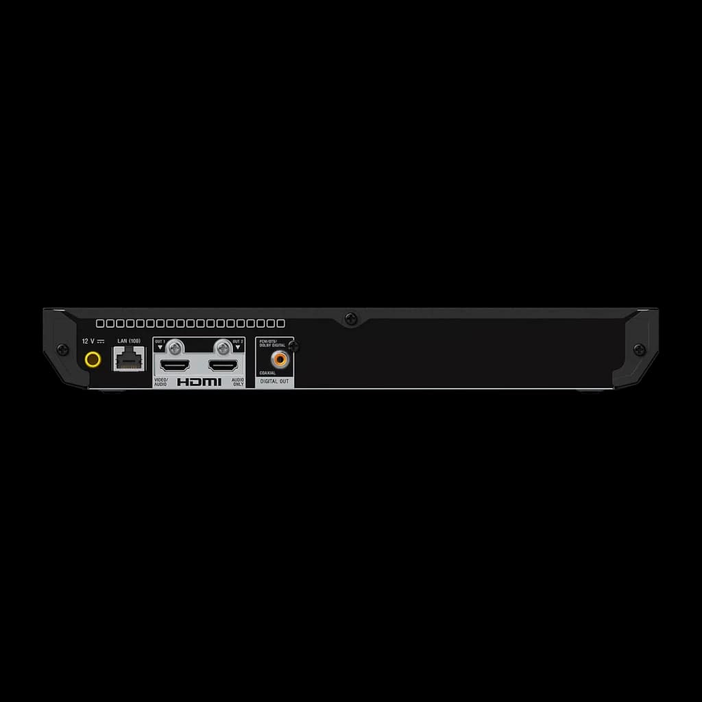 Lecteur Blu-ray Sony DSD Streaming Noir UBP-X700 - doubles ports HDMI, LAN, sortie numérique coaxiale