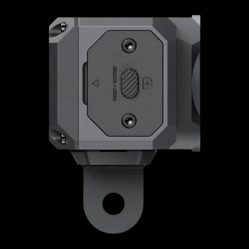 Dashcam DDPAI Ranger M1 Negro 1 Canal 3K WiFi - botón reset, ranura microSD y soporte de montaje