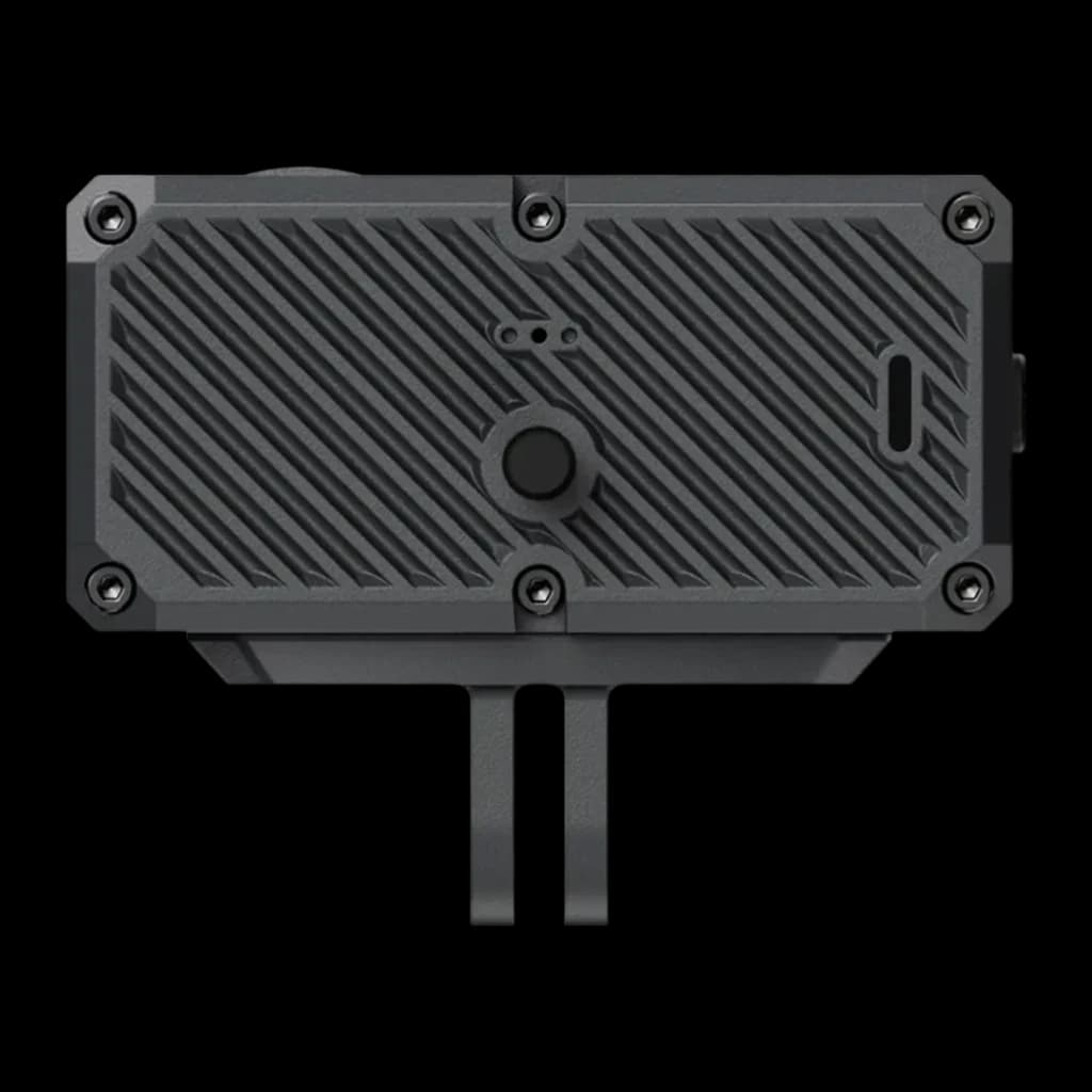 Dashcam DDPAI Ranger M1 Negro 1 Canal 3K WiFi - carcasa texturizada con tornillos y soporte de montaje inferior