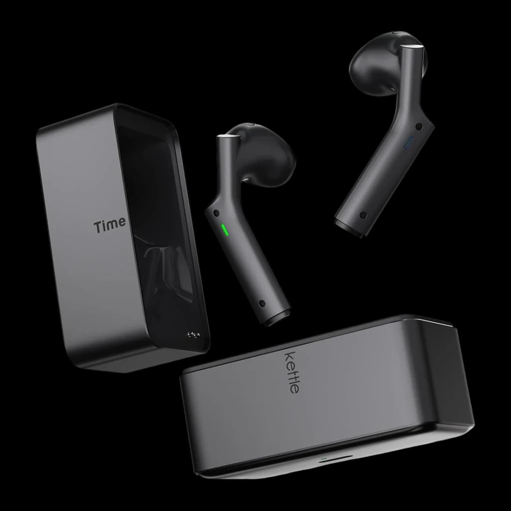 Auriculares traductores Timekettle W4 Plus TWS Bluetooth 5.3 12h (estuche) Negro - dos auriculares