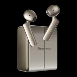 Auriculares Tradutores Timekettle W4 Plus TWS Bluetooth 5.3 12h com estojo Dourado - ambos auriculares L e R