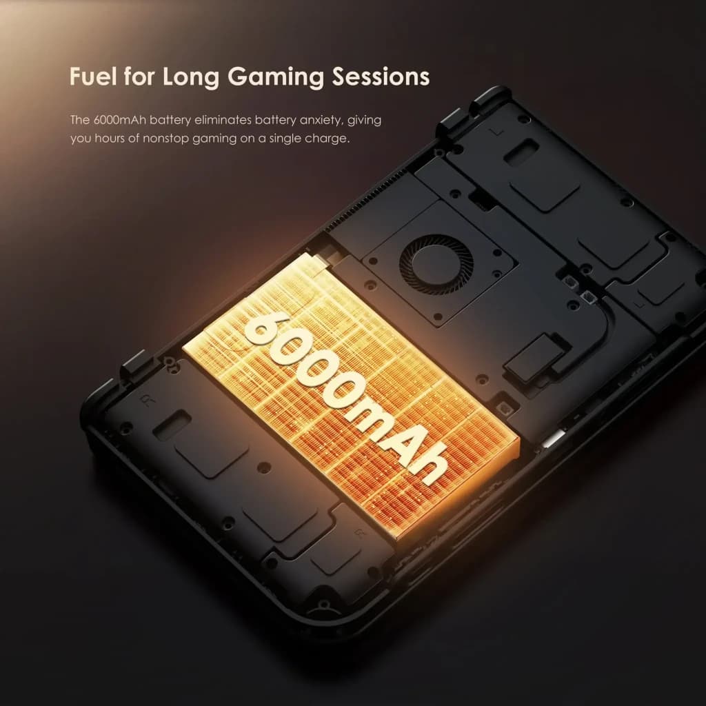 Consola portátil Retroid Pocket Duo Lite 4GB/64GB Dois ecrãs dobráveis - bateria 6000mAh iluminada e ventoinha