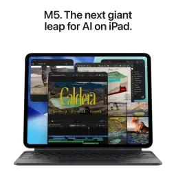 Apple iPad Pro M5 13 pouces 512 Go Noir OLED 120Hz 5G - écran avec montage vidéo et Magic Keyboard attaché