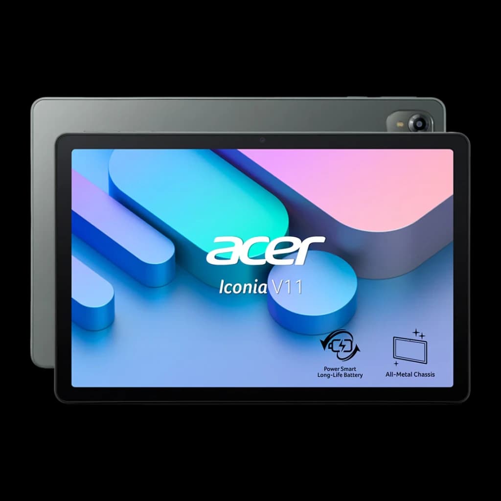 Acer Iconia V11 8GB/256GB Verde 11 pulgadas IPS WUXGA MediaTek Helio G99 8000mAh - pantalla encendida