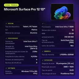 Tablet PC Microsoft Surface Pro 12 13 pulgadas en platino, chasis de aluminio, pantalla OLED táctil 2880x1920 120 Hz, ligera y moderna con biseles delgados