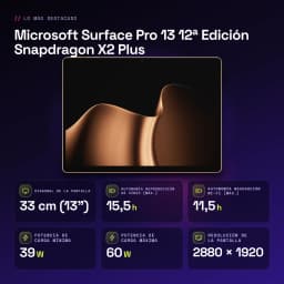 Microsoft Surface Pro 16GB/512GB Dourado - características