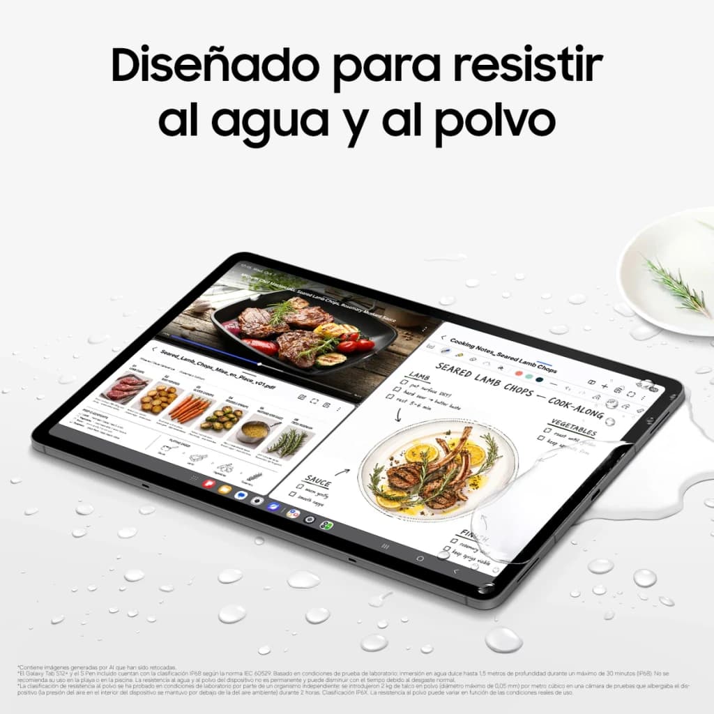 Samsung Galaxy Tab S12+ 5G 12GB/256GB Cinzento S Pen incluída 12,6 polegadas Dynamic AMOLED 2X 10600mAh - 256 GB