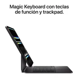 Apple iPad Pro 13 pouces M5 2To Wi-Fi + Cellular Noir OLED 120Hz 5G - fixé au Magic Keyboard noir avec trackpad