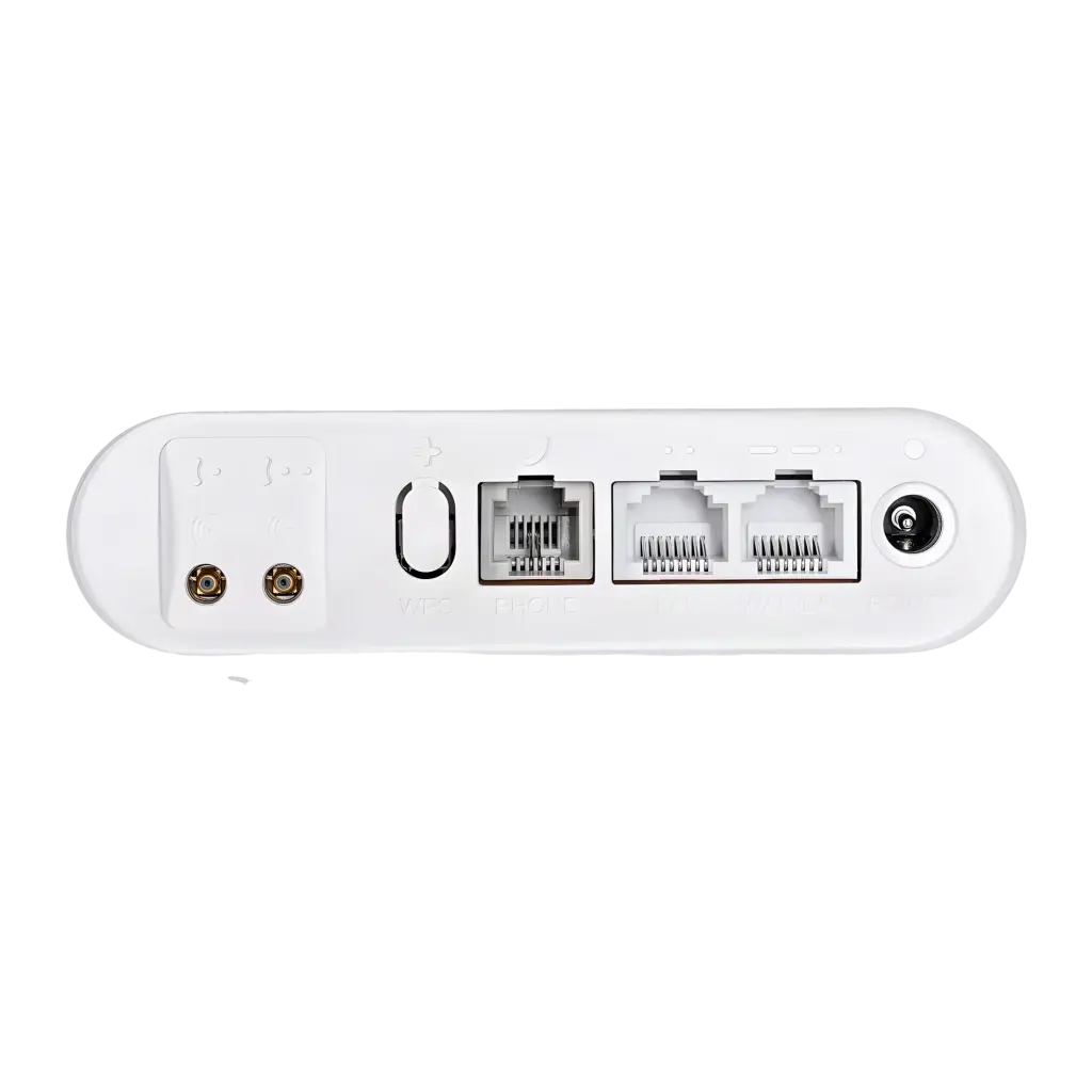 Routeur ZTE G5B2 5G AX3600 Blanc WiFi 6 Double Bande - ports WPS, PHONE, LAN, WAN et connecteur