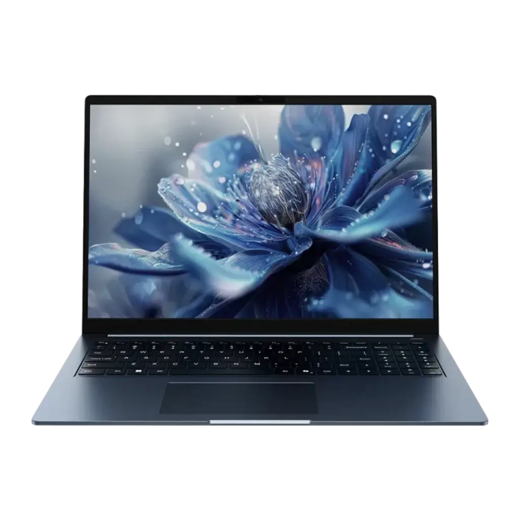 Portátil Chuwi CoreBook Plus i5-12450H 16GB 16 pulgadas IPS Intel Core 512GB SSD Windows 11 Pro Gris, vista frontal
