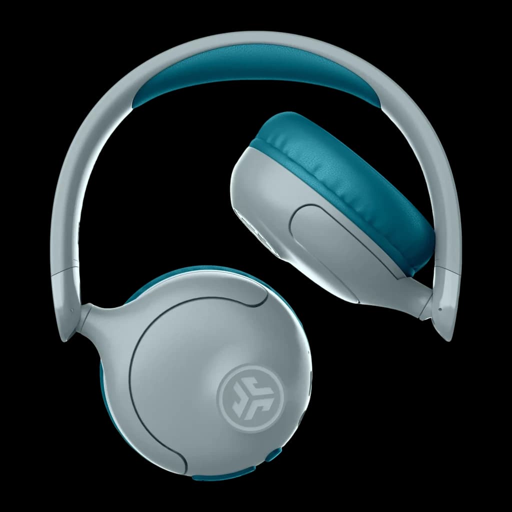 Auriculares de diadema JLab JBuddies Pop Cancelación de Ruido Bluetooth 5.2 Verde Azulado - 95 dB
