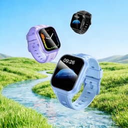Hoco Y108 Kids Call Roxo Chamadas SOS Videochamada GPS e Chamadas - LCD