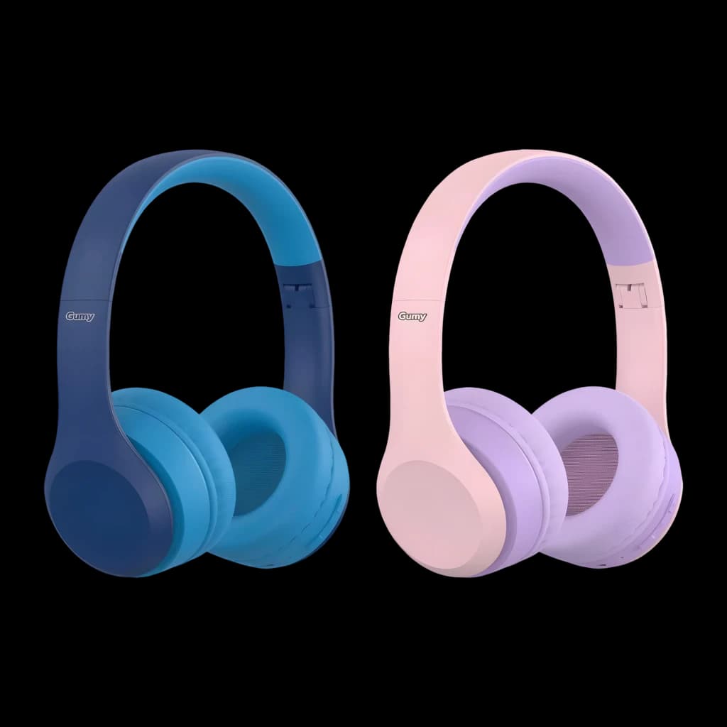 Casque JVC HA-KG10BT-A Gumy Kids Arceau Bluetooth 5.4 8h Bleu - 30 mm