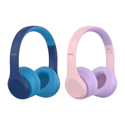 Casque JVC HA-KG10BT-A Gumy Kids Arceau Bluetooth 5.4 8h Bleu - 30 mm