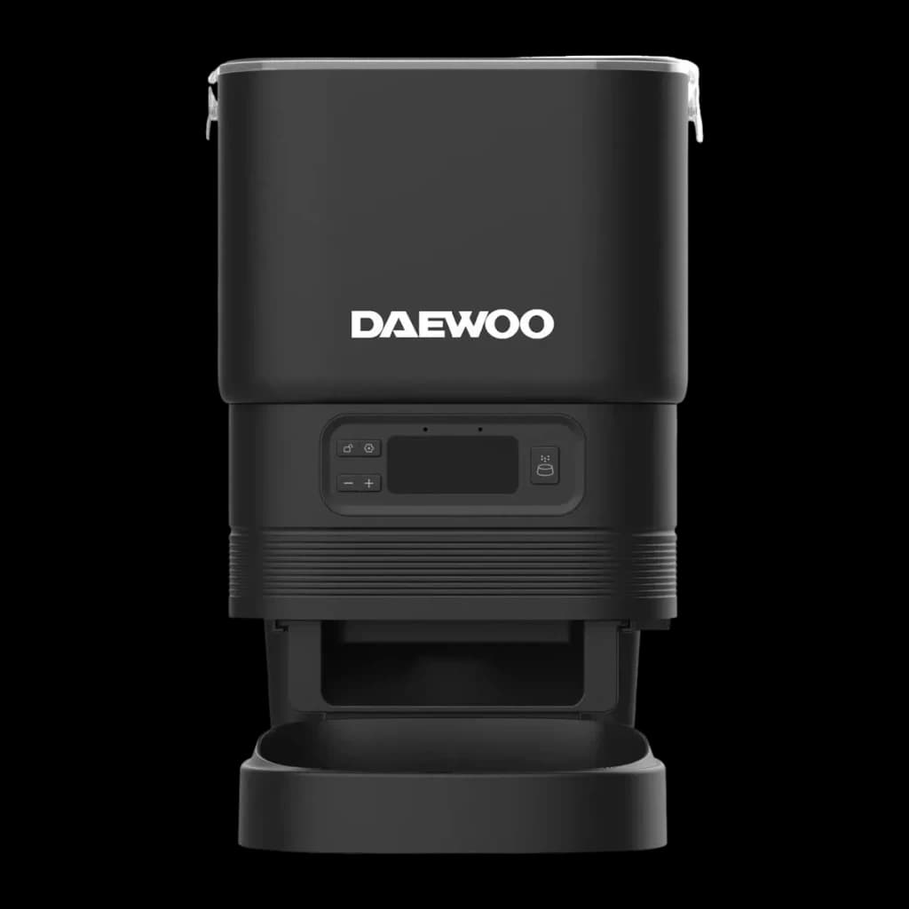 Comedero Automático Daewoo 4L Negro D-PF11