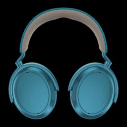 Casque Sennheiser Momentum 4 Wireless Réduction de Bruit ANC Arceau Bluetooth 5.2 - coussinets bleus et arceau