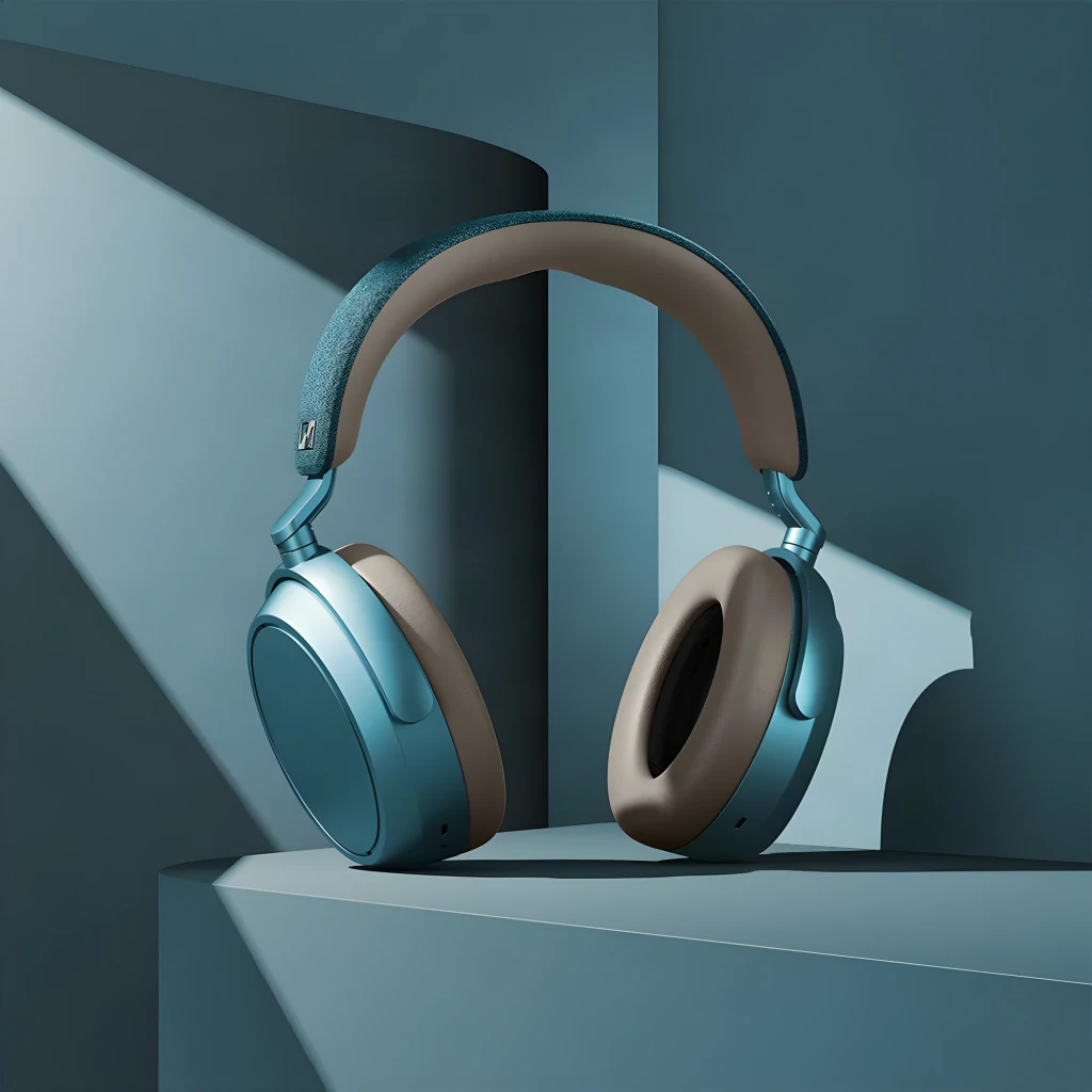 Auscultadores Sennheiser Momentum 4 Wireless Cancelamento de Ruído ANC Headband Bluetooth 5.2 - 42 mm