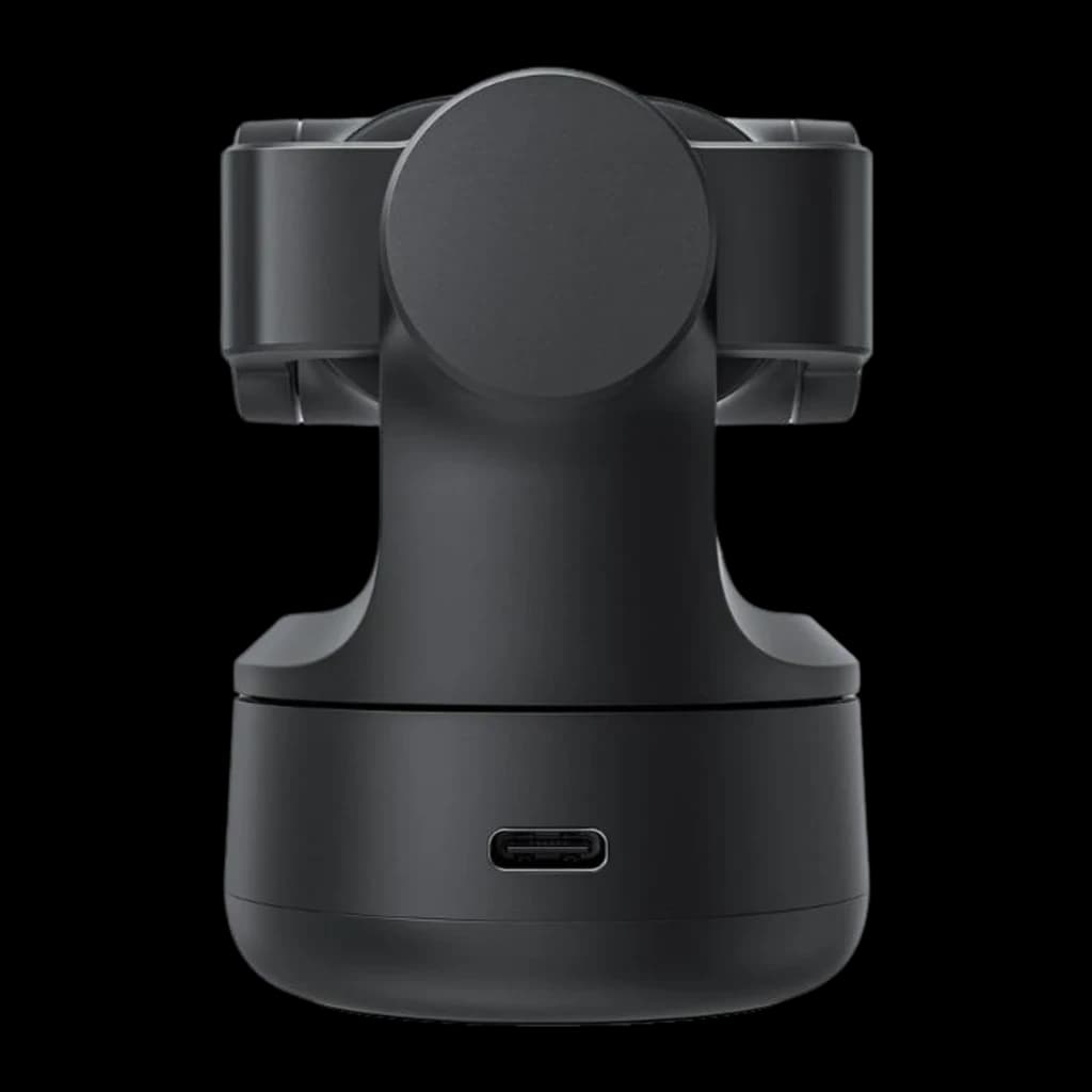Webcam EMEET Pixy 4K 30fps Negro - base giratoria con puerto USB-C y cabezal rotatorio