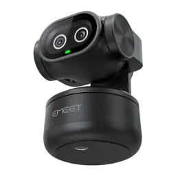 Webcam EMEET Pixy 4K 30fps Negro - doble lente, LED verde y base giratoria con logo EMEET