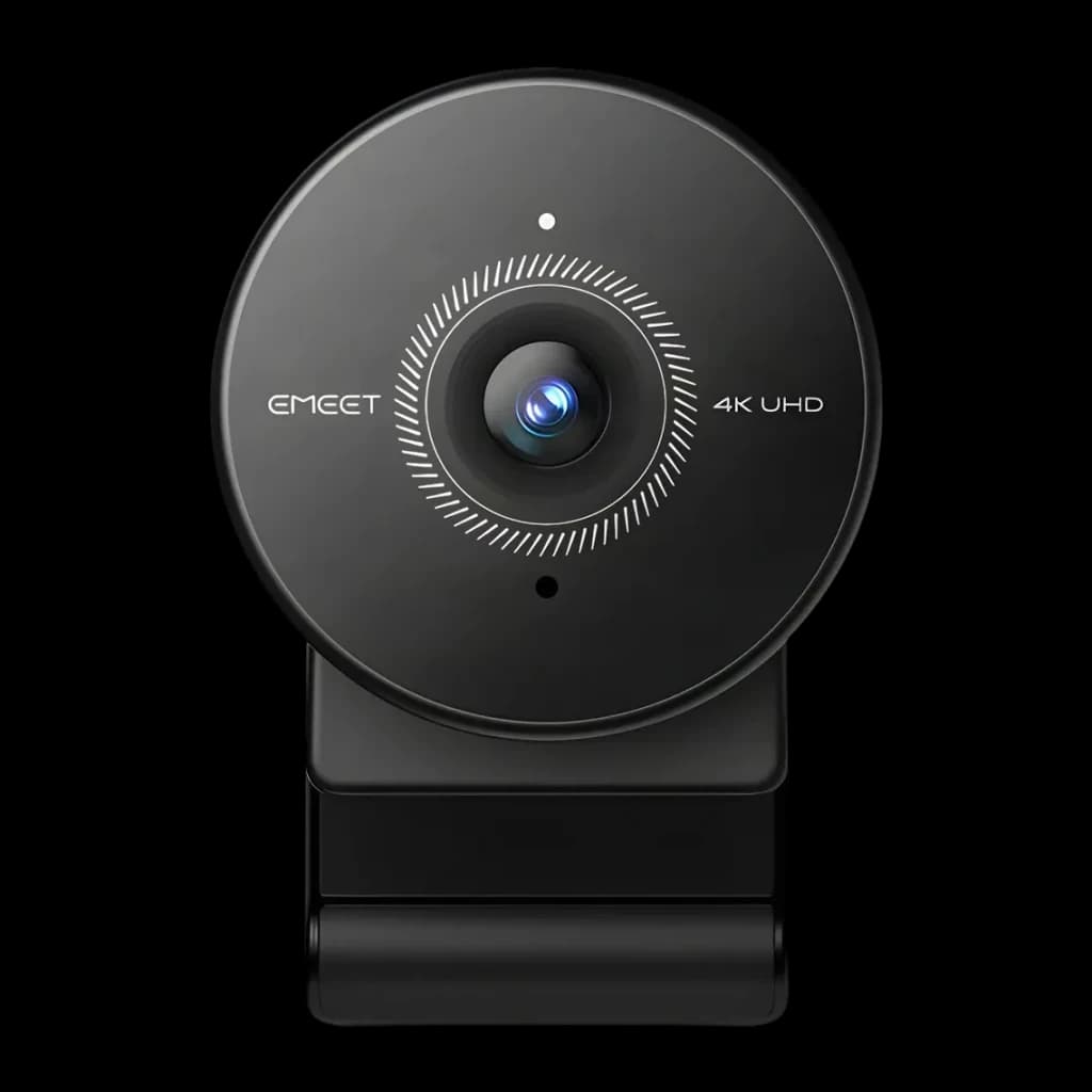 Webcam eMeet C950 4K Micrófono con IA Negro