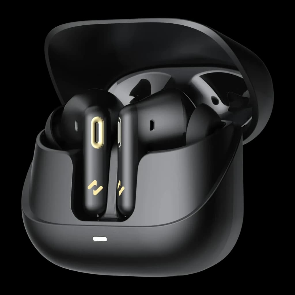 Auriculares tws Havit TW906 Pro Cancelación de Ruido Bluetooth 5.3 5h Negro - earbuds dentro con contactos