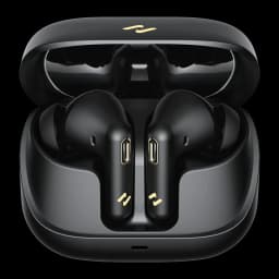 Auriculares tws Havit TW906 Pro Cancelación de Ruido Bluetooth 5.3 5h Negro - estuche abierto con auriculares