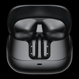 Auriculares tws Havit TW906 Pro Cancelación de Ruido Bluetooth 5.3 5h Negro - estuche abierto sin auriculares