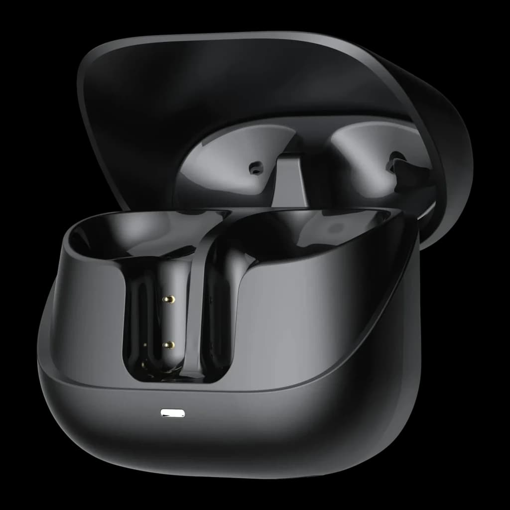 Auriculares tws Havit TW906 Pro Cancelación de Ruido Bluetooth 5.3 5h Negro - interior con ranuras