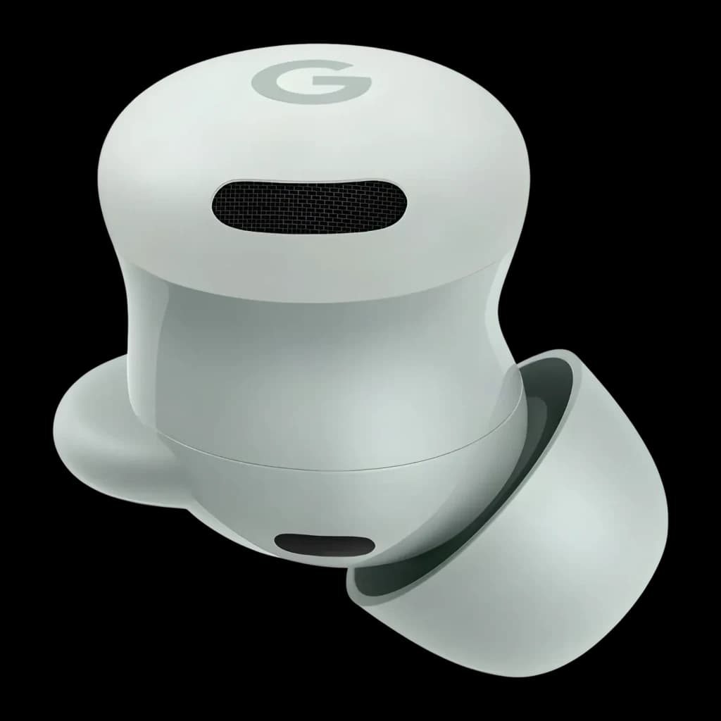 Auriculares Google Pixel Buds 2a Cancelación de Ruido In-Ear TWS Bluetooth 5.4 Gris - auricular único