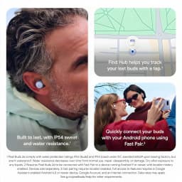 Google Pixel Buds Fruta del bosque - resistencia IP54