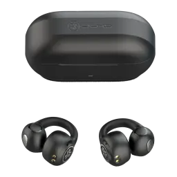Auriculares JLab Flex ENC TWS In-Ear Bluetooth 5.4 Negro - estuche cerrado con logo y dos earbuds con clip