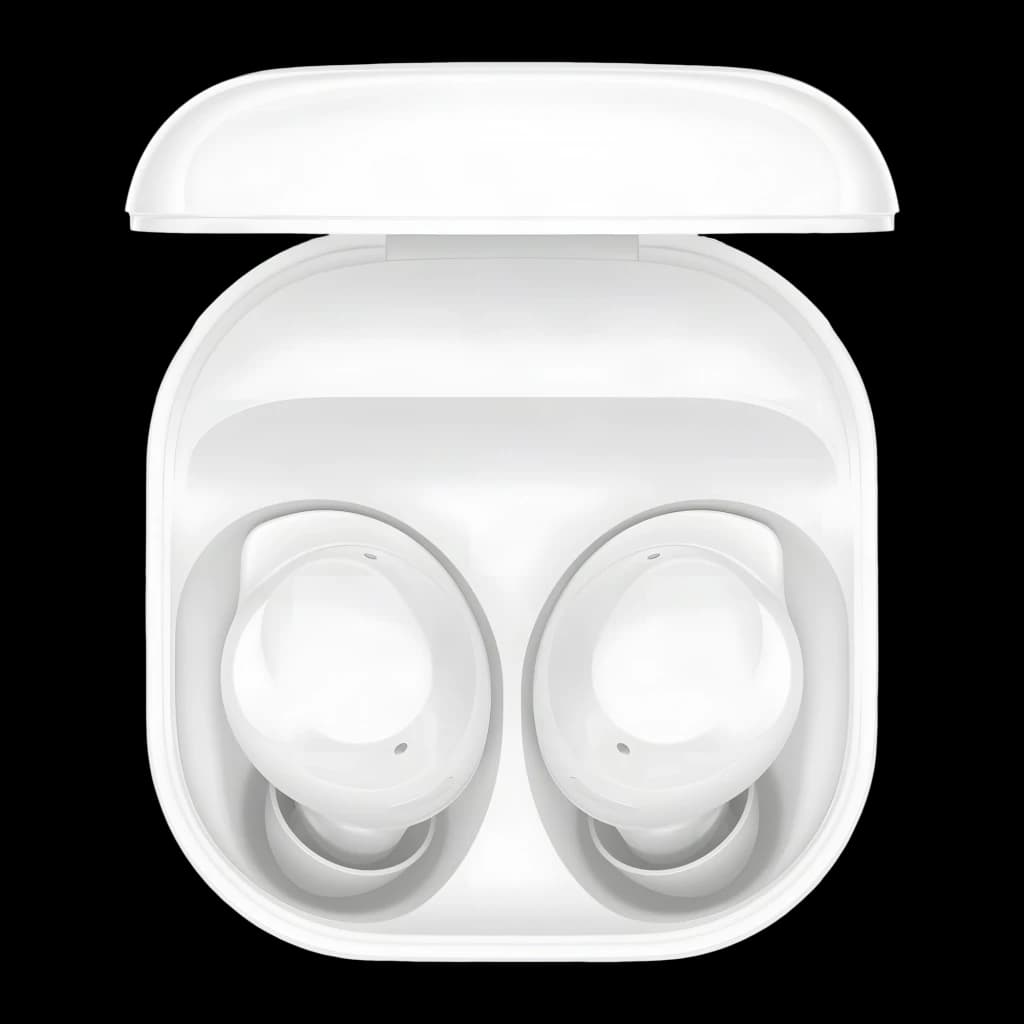 Auriculares Samsung Galaxy Buds Core Cancelación de Ruido Activo TWS In-Ear Blanco - ambos earbuds alojados