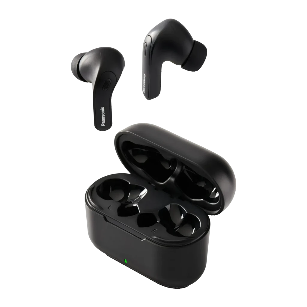 Auriculares true wireless Panasonic Cancelamento de Ruído Híbrido TWS Bluetooth 5.3 Preto RZ-B310W