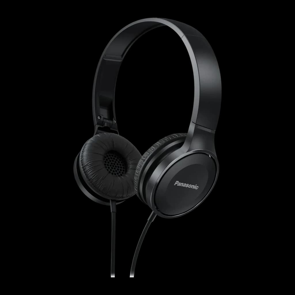 Auscultadores Panasonic Banda Cabo Jack 3,5mm Preto RP-HF100ME