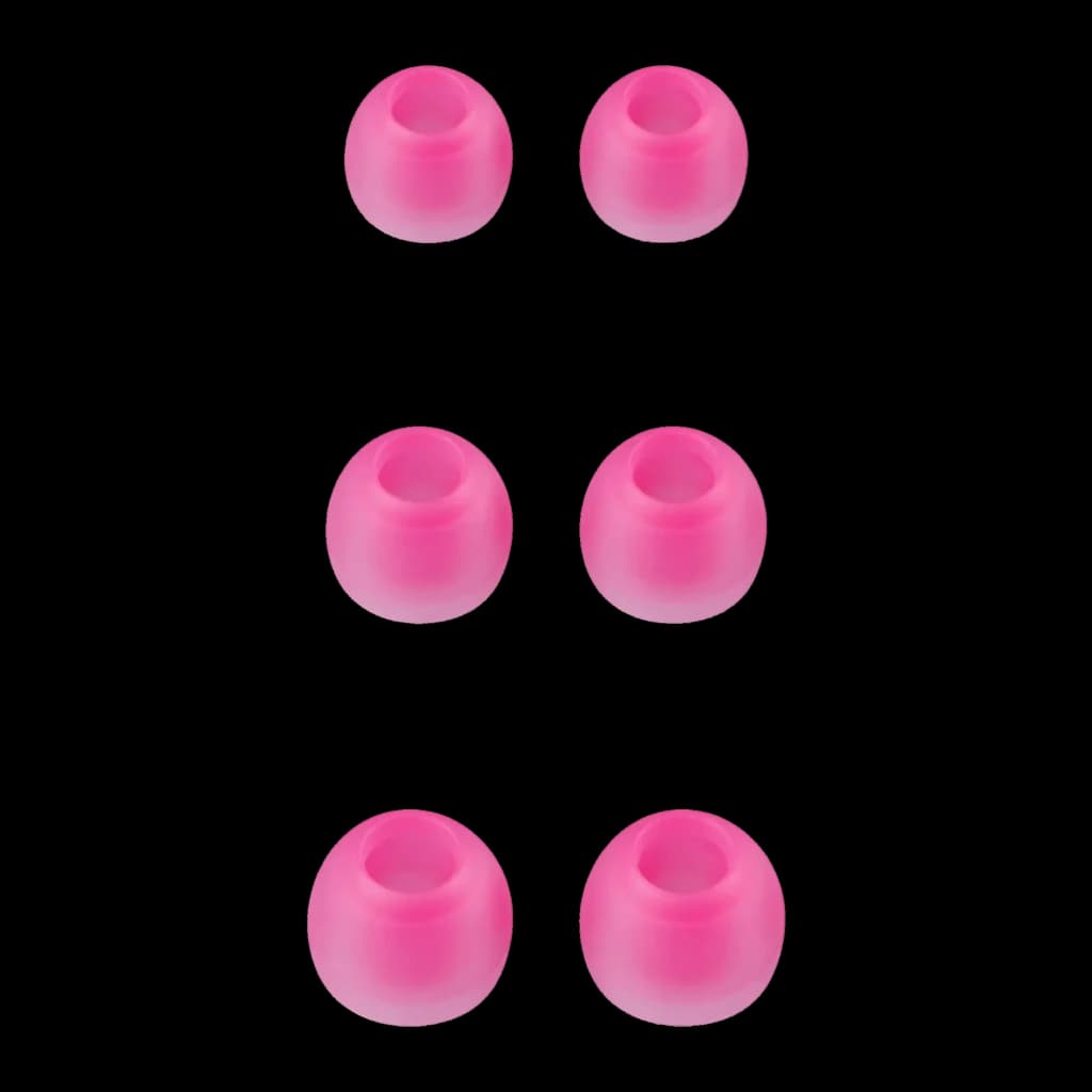 Auriculares Panasonic In-Ear Jack 3,5mm Rosa RP-TCM115 - 3 pares de ponteiras de silicone rosa nos tamanhos S, M