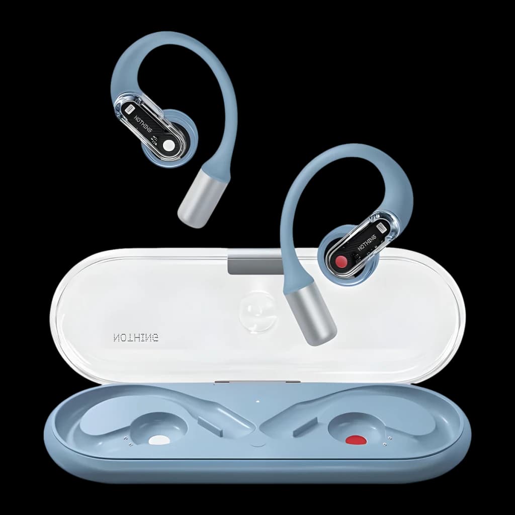 Auriculares Nothing Ear (open) Open-Ear Bluetooth 5.3 30h (com estojo) Azul