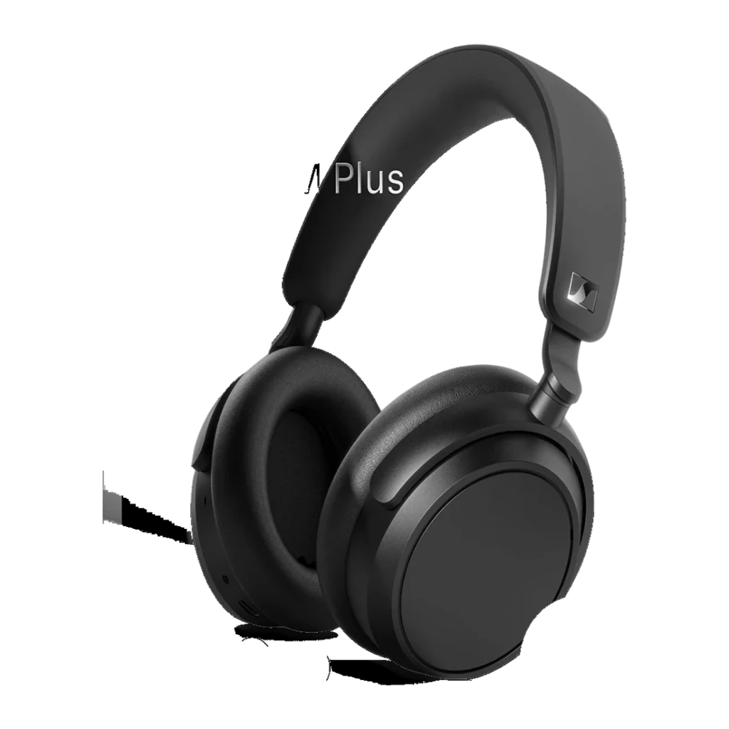 Auscultadores Sennheiser Accentum Plus Cancelamento de Ruído Banda Bluetooth 5.2 Preto - almofadas over-ear