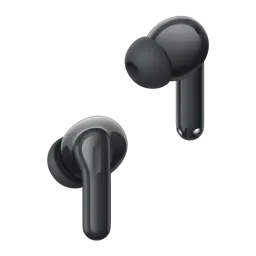 Écouteurs sans fil Realme Buds T200 Réduction de bruit ANC TWS In-Ear Gris - les deux écouteurs flottants, embouts