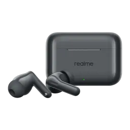 Écouteurs sans fil Realme Buds T200 Réduction de bruit ANC TWS In-Ear Gris - deux écouteurs et boîtier de charge