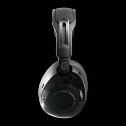 Casque Skullcandy Aviator 900 ANC Réduction de Bruit Arceau Bluetooth 5.3 Noir - oreillette gauche avec logo