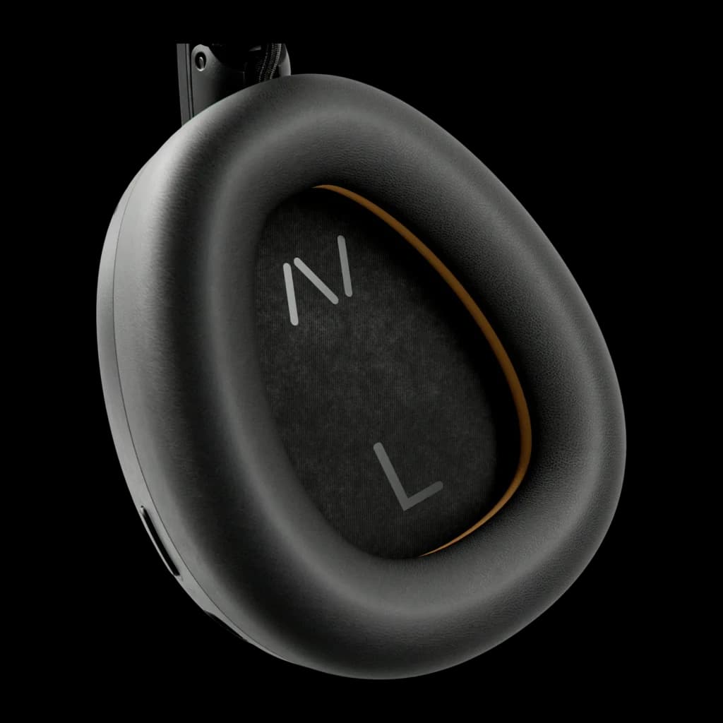 Casque Skullcandy Aviator 900 ANC Réduction de Bruit Arceau Bluetooth 5.3 Noir - coussin ovale noir
