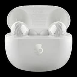 Écouteurs Skullcandy Rail ANC True Wireless Réduction de Bruit TWS Blanc - écouteurs à l'intérieur et logo