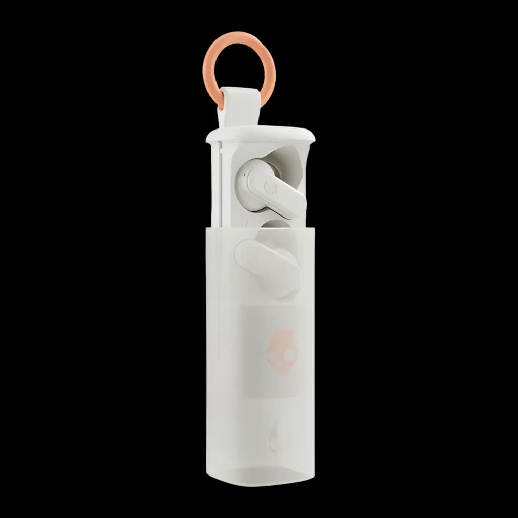 Auriculares Skullcandy Dime Evo TWS In-Ear Bluetooth 5.3 8h + 36h estuche Blanco - estuche abierto
