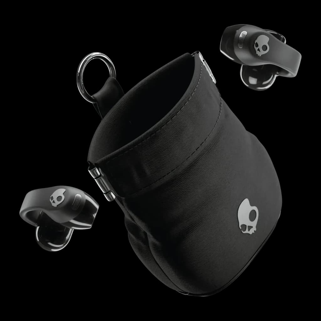 Écouteurs Skullcandy Push 720 Open-Ear Bluetooth 5.3 6h + 24h étui IP67 Noir/Argent